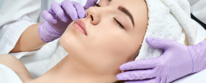 XERF radiofrequency skin tightening treatment room in McLean VA